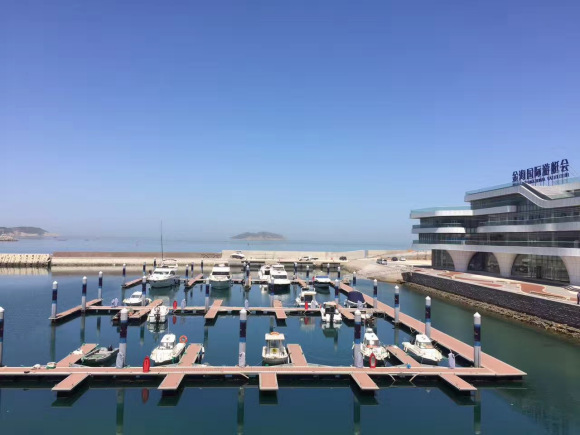 Weihai yacht dock